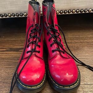 Dr. Martens Red Boots